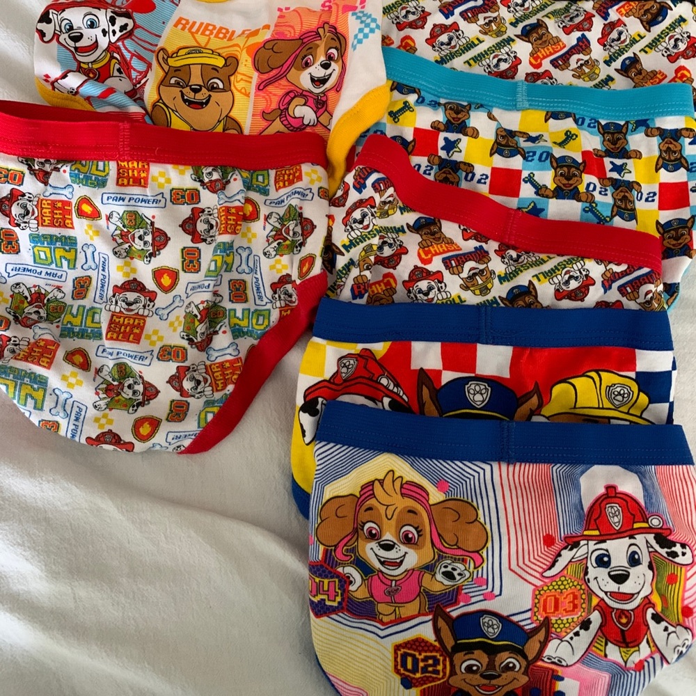 Paw patrol underwear